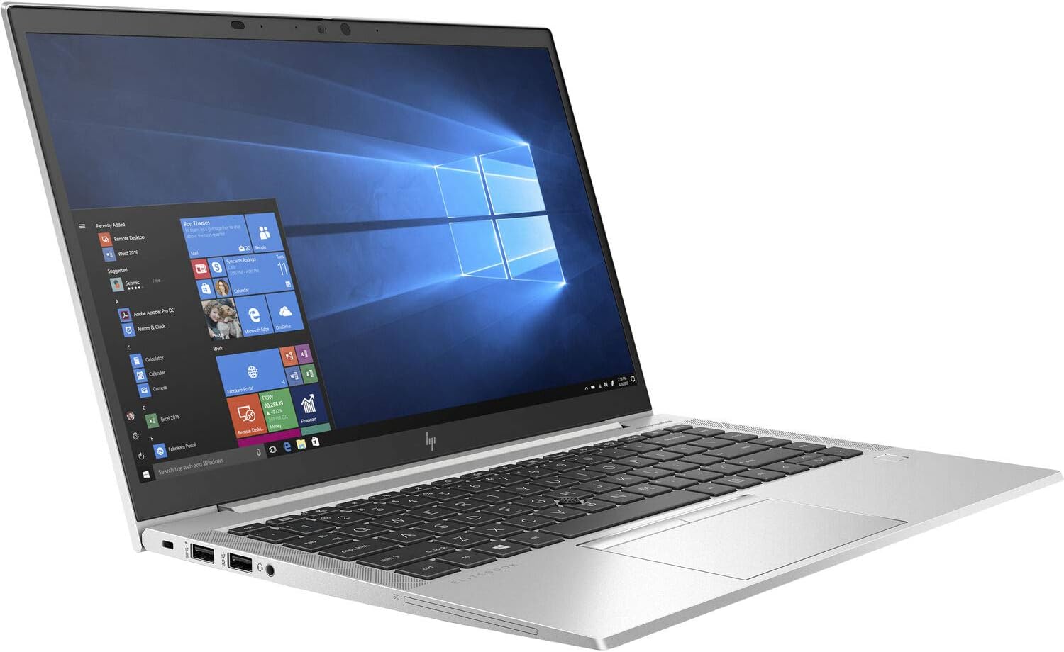 HP EliteBook 840 G7 14 Notebook with Intel Core i5-10310U, 16GB RAM, 512GB SSD - Sleek and powerful business laptop. 0763236974377