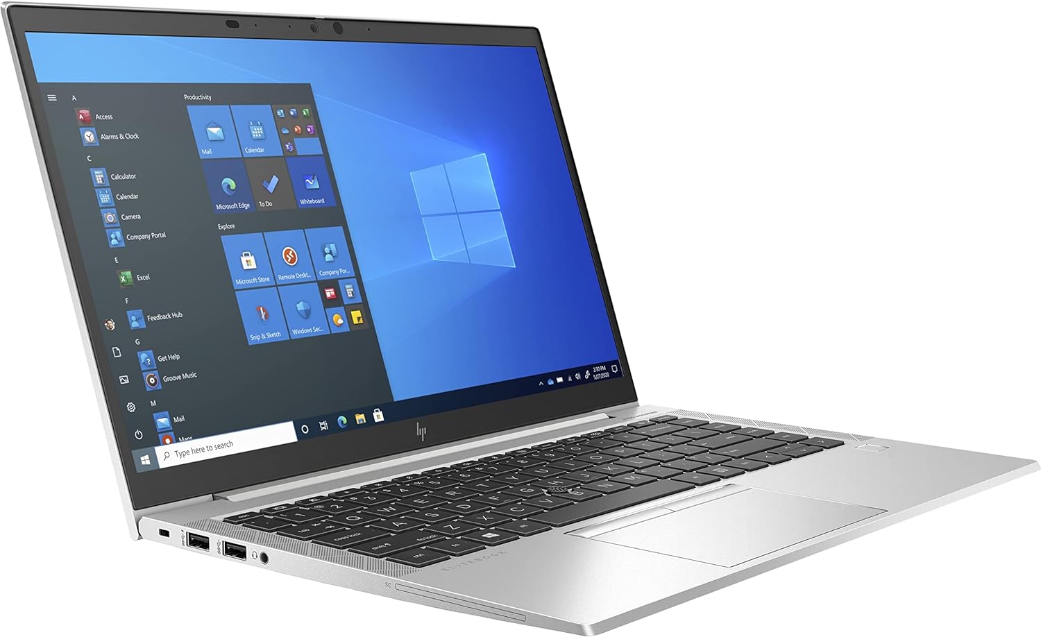 HP EliteBook 840 G8 - 14 Silver Notebook, Core i7, 16GB RAM, 512GB SSD, Windows 11 Pro 0196337777033