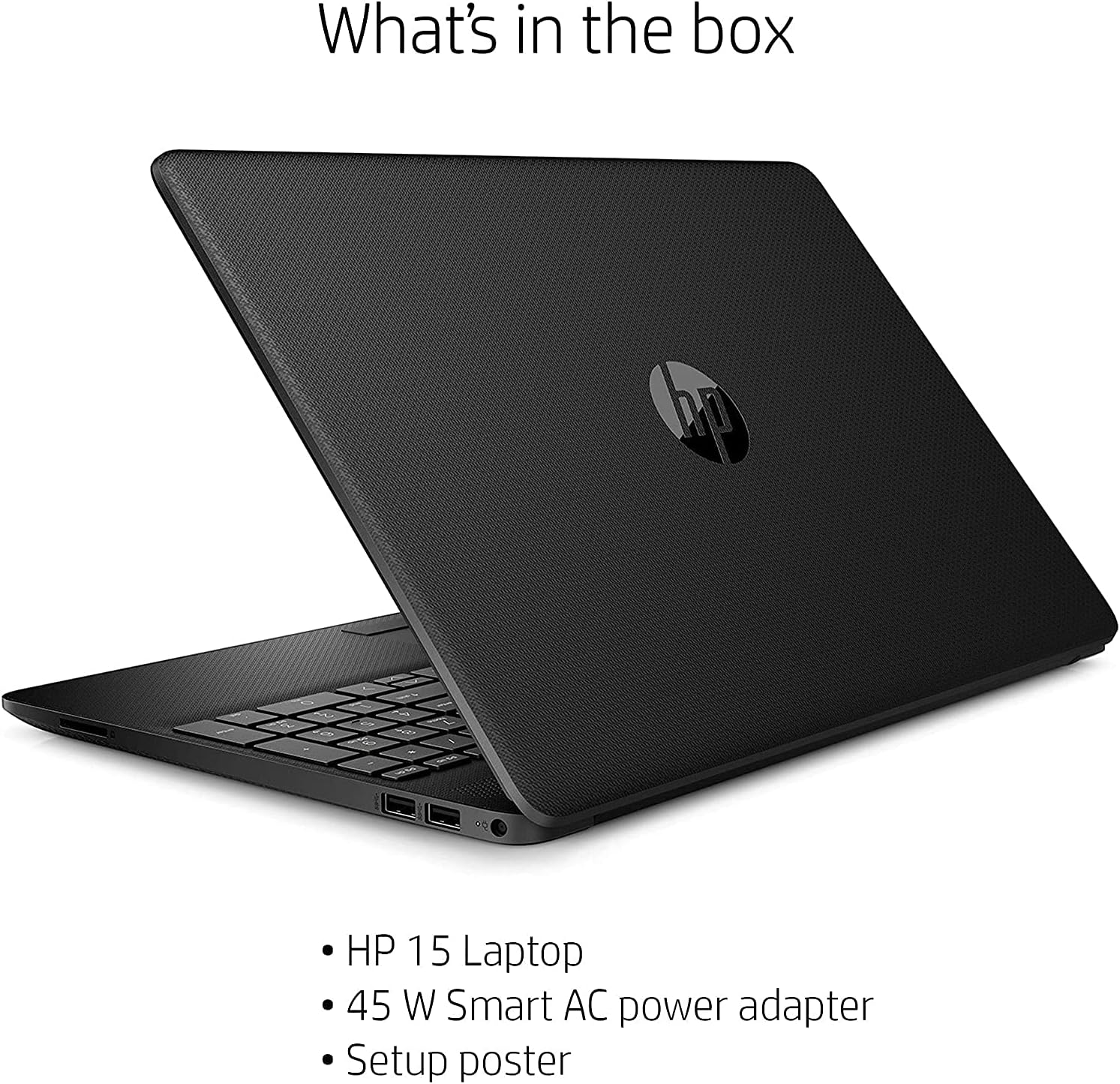 HP FHD Display Laptop - Intel Celeron N4020, 4GB RAM, 128GB SSD, UHD Graphics - Black 0195697199257