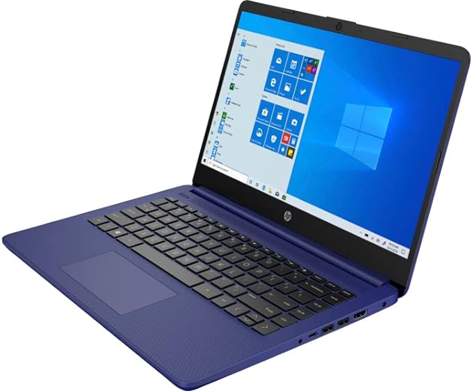 HP Laptop 14-dq0005tg 14 in Indigo Blue - Intel Celeron N4120, 4 GB RAM, 64 GB eMMC, Windows 11 S 3191024122773