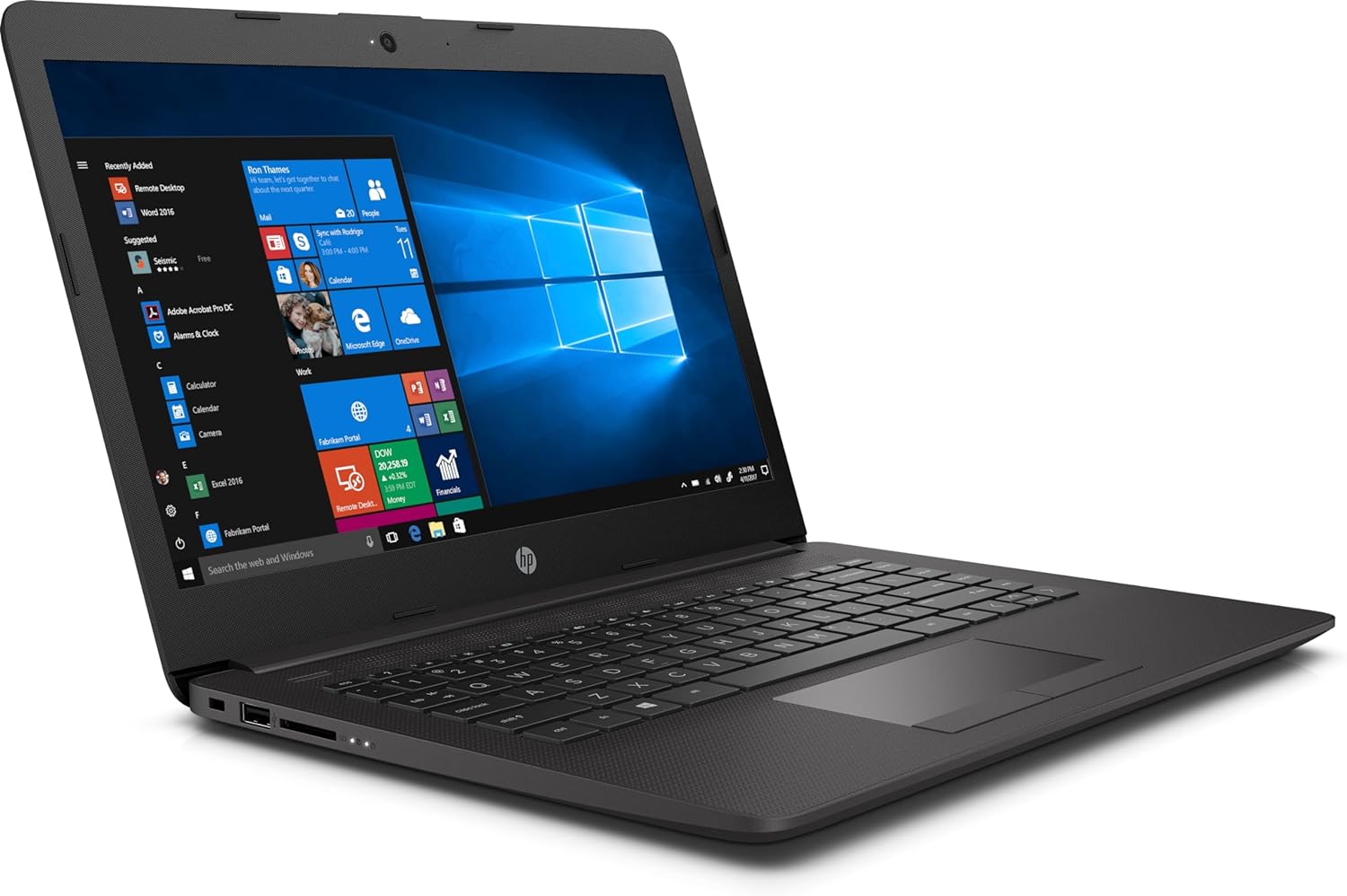 HP 245 G7 Notebook - Silver, 14 Display, AMD Ryzen 3 3300U, 8GB RAM, Windows 10, 1TB HDD 0194850653087