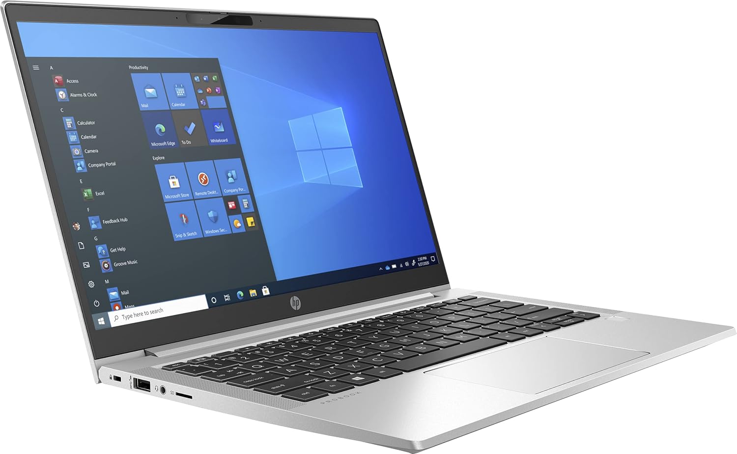 HP ProBook 430 G8 Business Laptop - Silver, Core i7, 8GB RAM, 512GB SSD, Windows 10 Pro 0195908323211