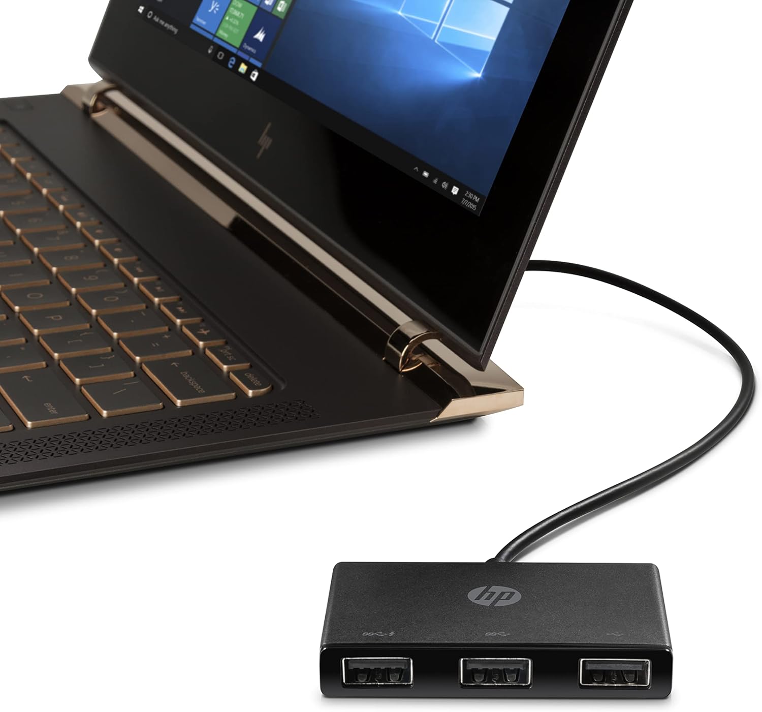 HP USB-C to USB-A Hub - Trustworthy and convenient for all your accessory needs. 0190780929506