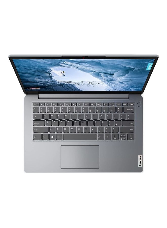 Ideapad 1 Laptop With 14 - Inch HD Display, Core i3 - 1215U Processor/16GB RAM/1TB SSD/Intel UHD Graphics/Windows 11 English Cloud Grey - 1TB SSD - 14 - inch - Intel UHD Graphics