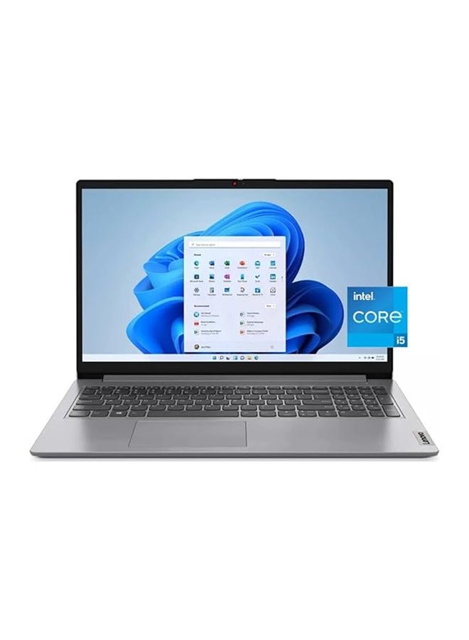 Ideapad 15.6 - Inch Display, Core i5 - 1235U Processor/24GB RAM/1TB SSD/Intel Iris/Iris Plus Graphics/Windows 11 English Cloud Grey - 1TB SSD - 15.6 - inch - Intel Iris Plus