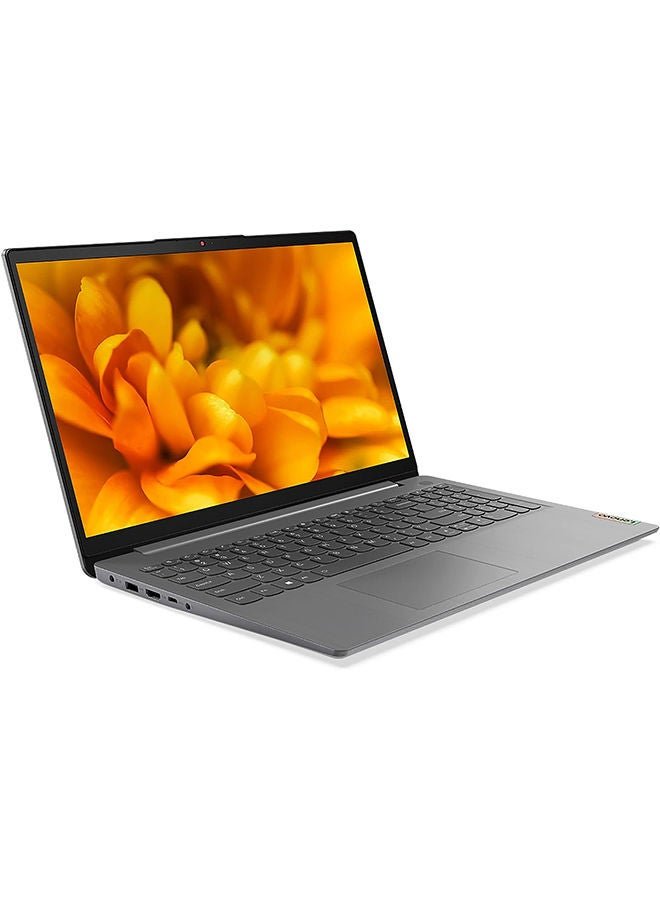 IDEAPAD 3 15ITL6 Laptop With 15.6 - Inch Display, Core i3 - 1115G4 Processor/8GB RAM/512GB SSD/Integrated Graphics/Windows 11 English/Arabic Arctic Grey - 512GB SSD - 15.6 - inch - Integrated Graphics