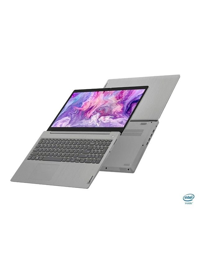 IdeaPad 3 Laptop With 15.6 - Inch FHD Display, Core i3 - 1005G1 Processor/12GB RAM/256GB SSD+ 1TB HDD/Intel UHD Graphics/Windows 10 Grey - 1TB HDD + 256GB SSD - 15.6 - inch - Intel UHD Graphics