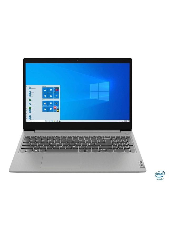 IdeaPad 3 Laptop With 15.6 - Inch FHD Display, Core i3 - 1005G1 Processor/12GB RAM/256GB SSD+ 1TB HDD/Intel UHD Graphics/Windows 10 Grey - 1TB HDD + 256GB SSD - 15.6 - inch - Intel UHD Graphics