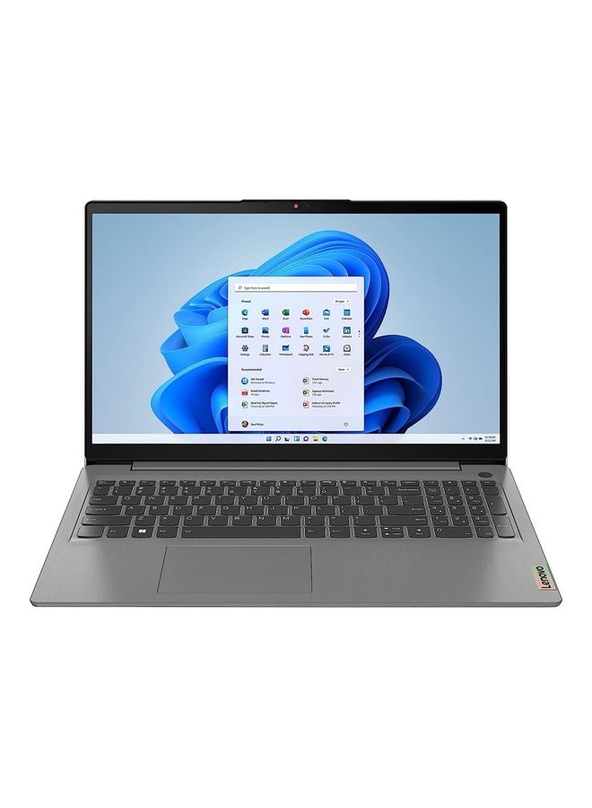 IdeaPad 3 Laptop With 15.6 - Inch Full HD Display, Core i3 - 1215U/8GB Ram/256GB SSD/Integrated Intel UHD Graphics/Windows 11 English Arctic Grey - 256GB SSD - 15.6 - inch - Intel UHD Graphics