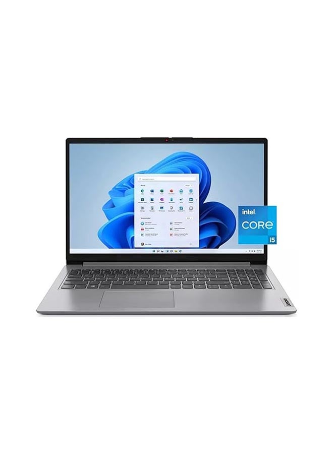 Ideapad Laptop With 15.6 - Inch Display, Core i5 - 1235u Processor/24GB RAM/2TB SSD/Intel Iris/Iris Plus Graphics/Windows 11 English Cloud Grey - 2TB SSD - 15.6 - inch - Intel Iris Plus