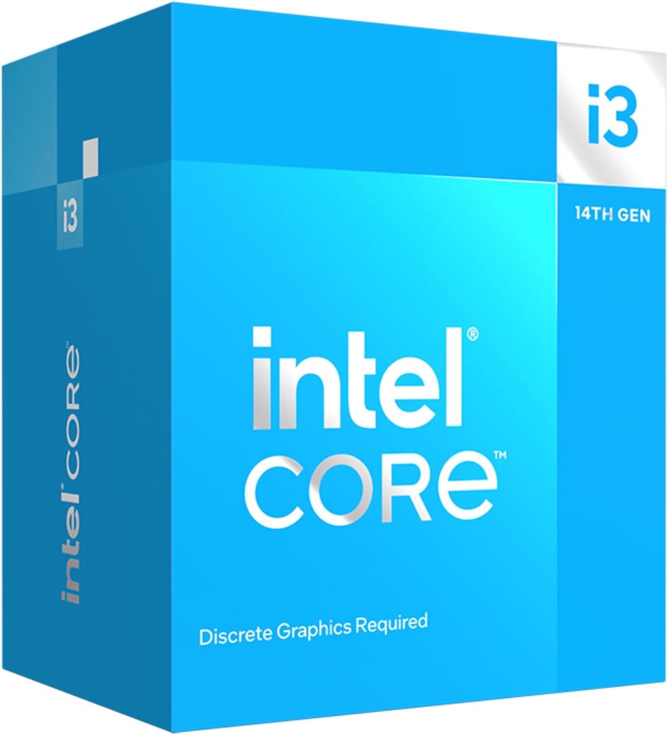 SKU: 0735858547536, Barcode: 735858547536 - Intel Core i3-14100F Desktop Processor, 4 cores up to 4.7 GHz