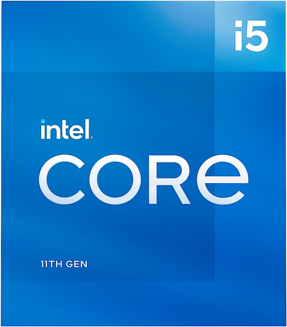 SKU: 5032037214865, Barcode: 5032037214865 - Intel Core i5-11600 2.8GHz LGA1200 Box processor, metallic color, 65 watts