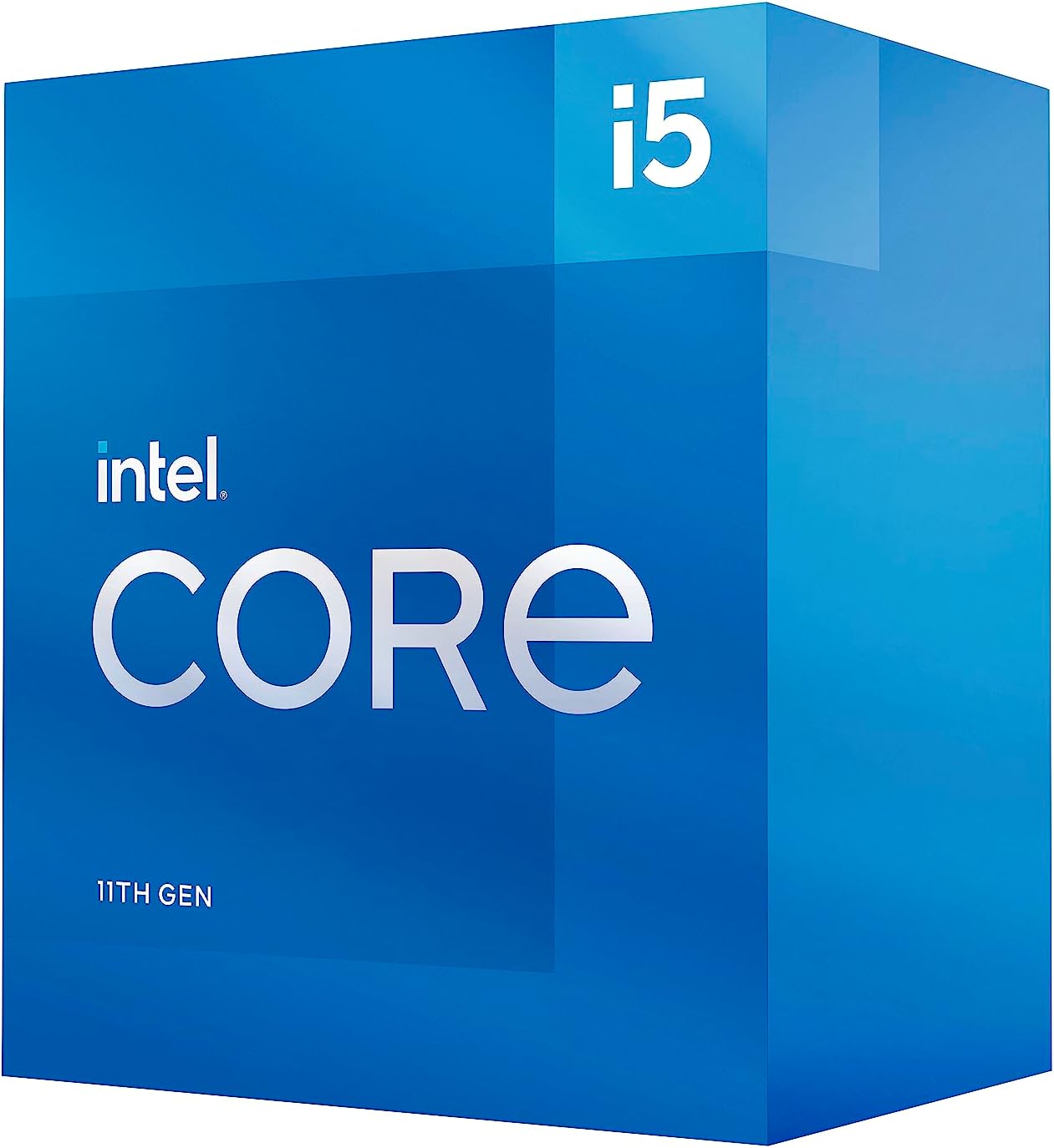 Intel Core i5-11600 2.8GHz LGA1200 Box - BX8070811600, Intel Core i5 series, 2.8 GHz processor speed, LGA 775 socket 5032037214865