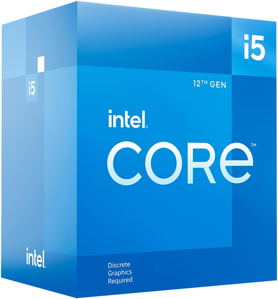 Intel Core i5-12400 Desktop Processor - High-performance processor with Intel UHD Graphics 730 for improved visuals. 5032037237741