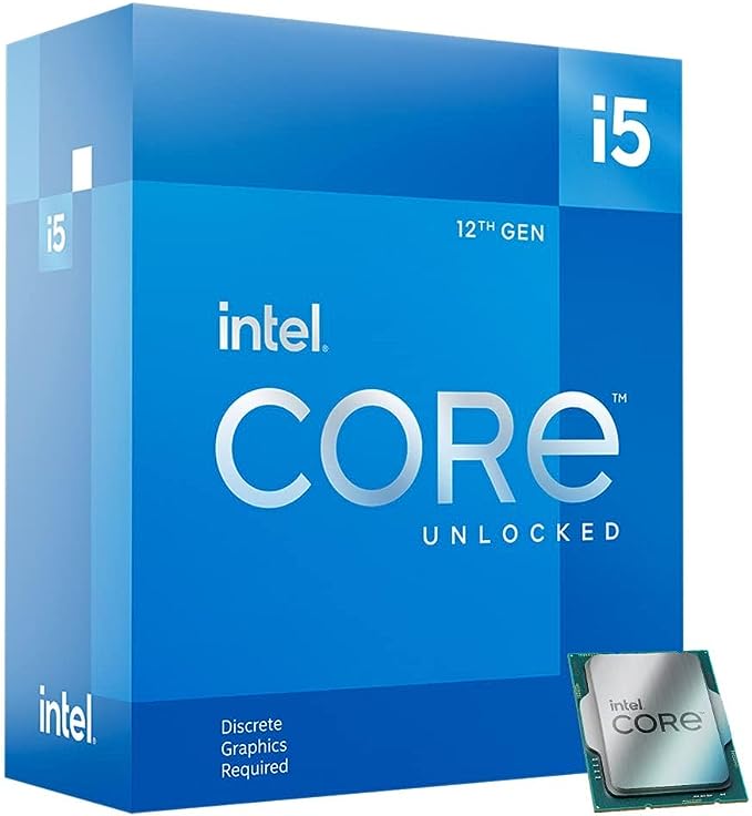 Intel Core i5-12600KF Desktop Processor - Unlocked LGA1700 600 Series Chipset - High-performance multitasking with hyper-threading architecture. 0735858499057