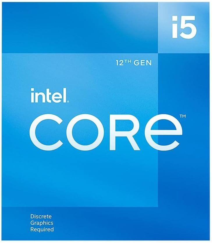 Intel CPU Core i5-12400F 6,12 2.5GHz Processor - Premium Quality Material, Easy to Maintain, 65W Power 0735858503020