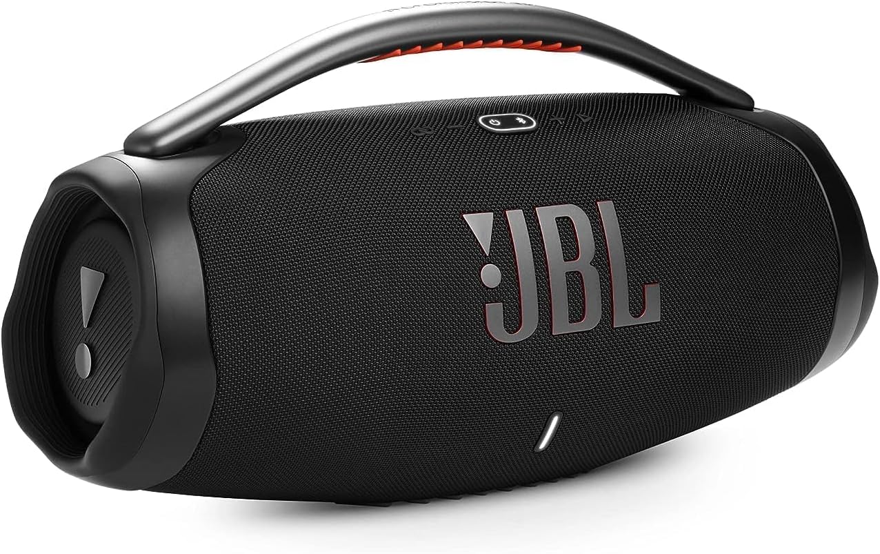 JBL Boombox 3 Portable Speaker - Experience massive JBL Original Pro Sound and monstrous bass for a rich audio spectrum. 6925281998805