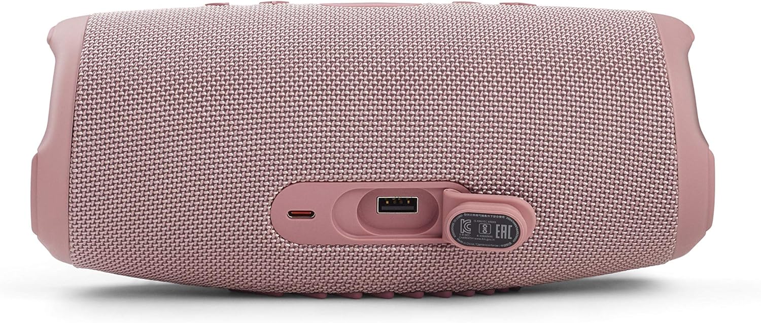 Pink JBL Charge 5 Portable Speaker - Enjoy Rich and Clear Audio Anywhere 6925281982149