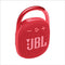 JBL Clip 4 Portable Bluetooth Speaker - Rich JBL Original Pro Sound, Punchy Bass, Ultra-Portable, Red 6925281979316