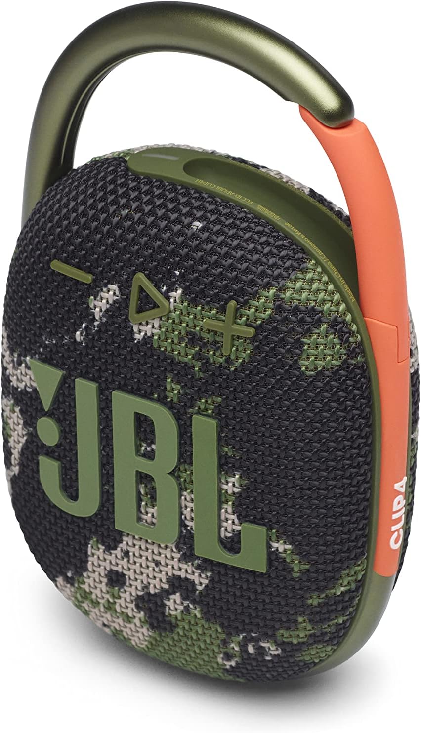 JBL Clip 4 Squad Speaker - Bold style, ultra-portable design, colorful fabrics, and expressive details. 6925281979392