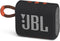 JBL Go 3 portable Waterproof Speaker in Black and Orange, Original JBL Pro Sound, IP67 Waterproof and Dustproof 6925281979170