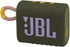 JBL Go 3 Portable Waterproof Speaker - Original JBL Pro Sound, Punchy Bass, Compact Design, Green 6925281975691