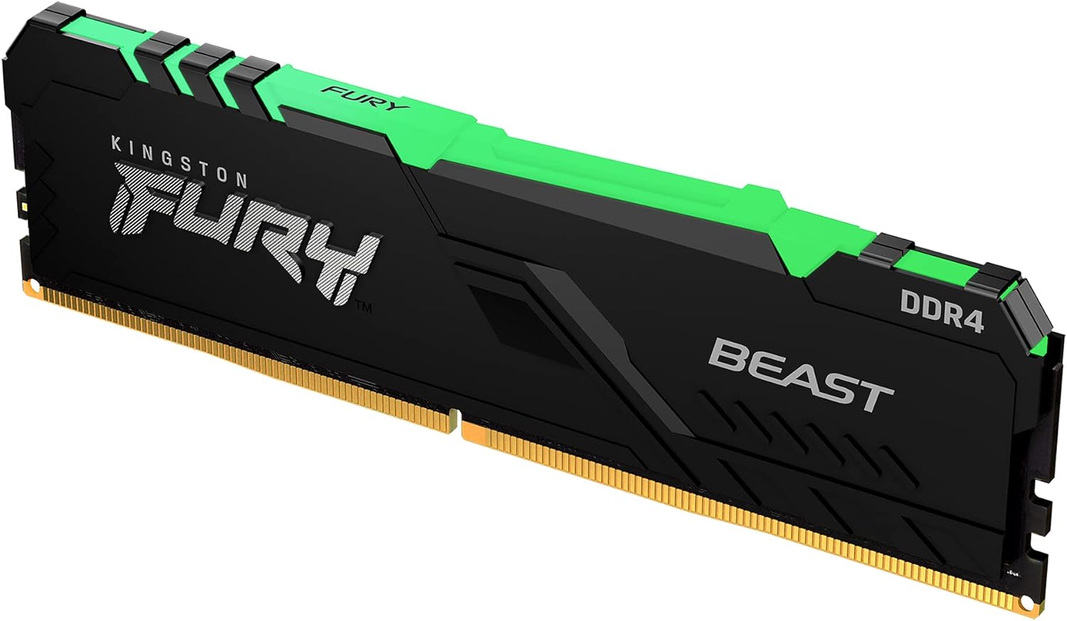Kingston Fury Beast RGB 16GB RAM Kit - Upgrade your computer's memory capacity with this reliable and stylish kit. 0740617319422