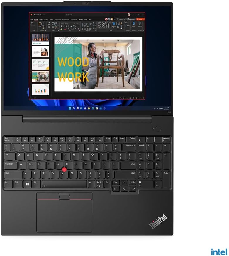 Lenovo ThinkPad E16 Gen 1 - 16GB RAM, 1TB SSD, Intel Core i7, 1080p Resolution, Windows 11 0196804705989