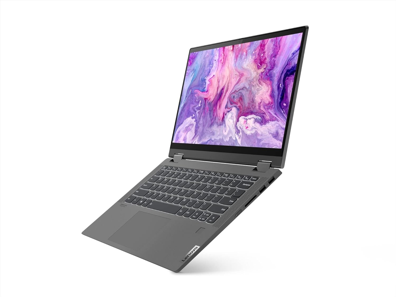 Stylish Lenovo Flex 5 14 Laptop in Graphite Grey with Integrated Graphics 0195713572224