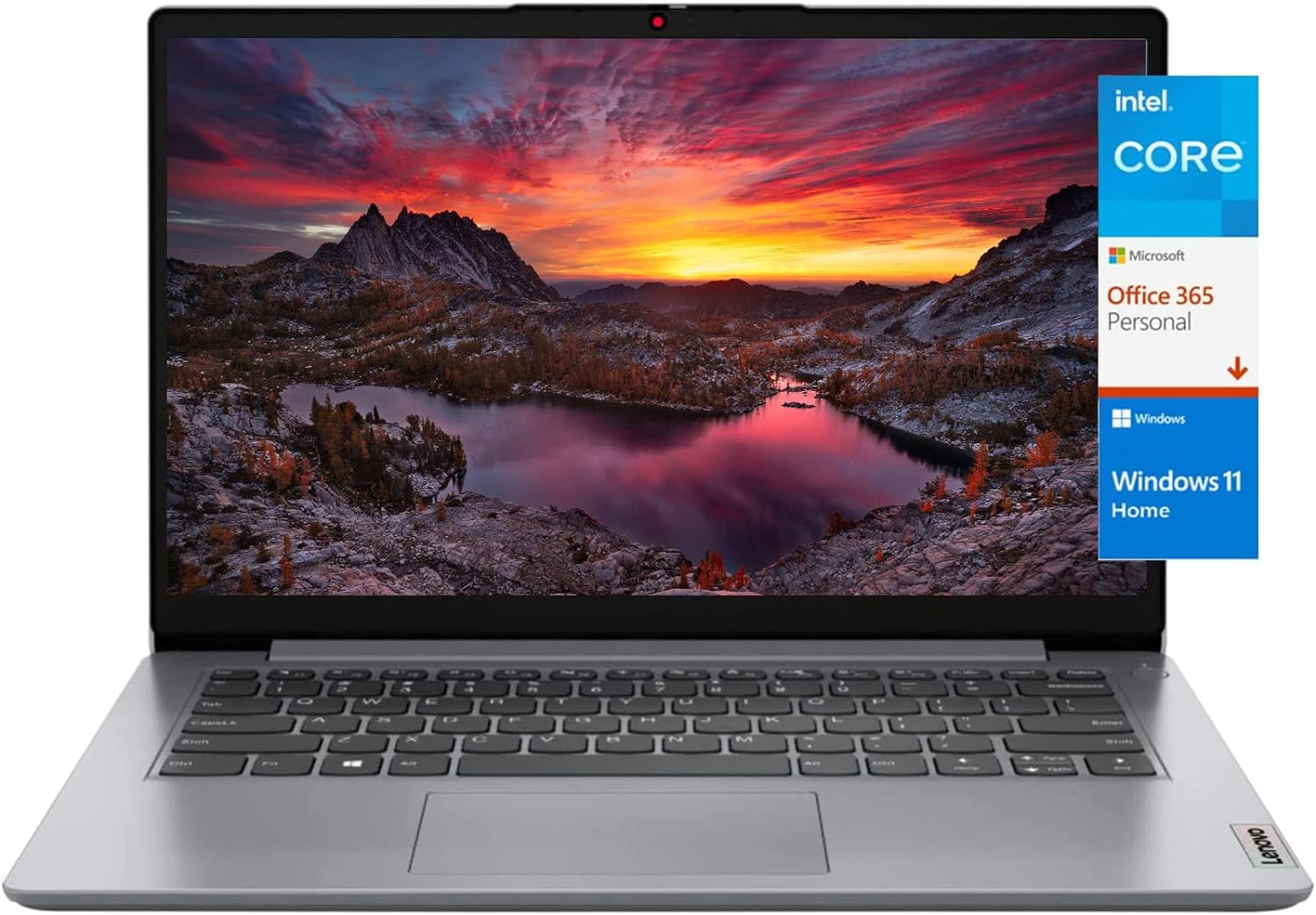 Lenovo Ideapad 14 Student Laptop 14-inch Pentium Silver N5030 8GB RAM 128GB SSD Intel UHD Graphics - Sleek and powerful laptop for students with Intel UHD Graphics. 0196801198050