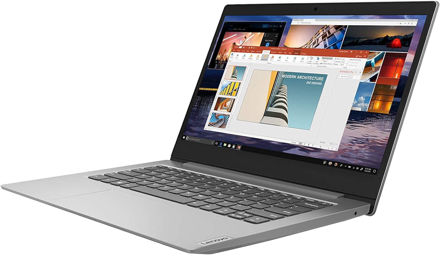 Sleek Lenovo IdeaPad 1 14IGL05 Laptop - 14 anti-glare screen, Celeron processor, and Windows 10 Home 0194632374896