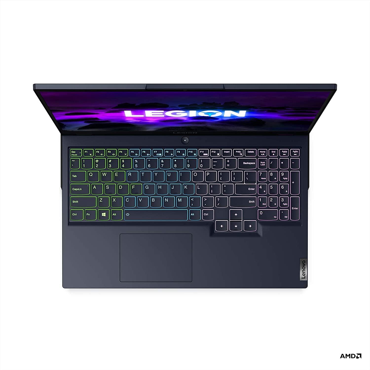 Lenovo Legion 5 Gaming Laptop with AMD Ryzen 7 5800H, 32GB RAM, 1TB SSD, NVIDIA GeForce RTX 3050Ti, Windows 10H - Phantom Blue 0656382554152