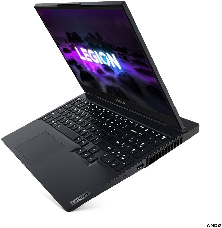 Lenovo Legion 5 Gaming Laptop with 15.6-inch screen and anti-glare display. 0195713906111