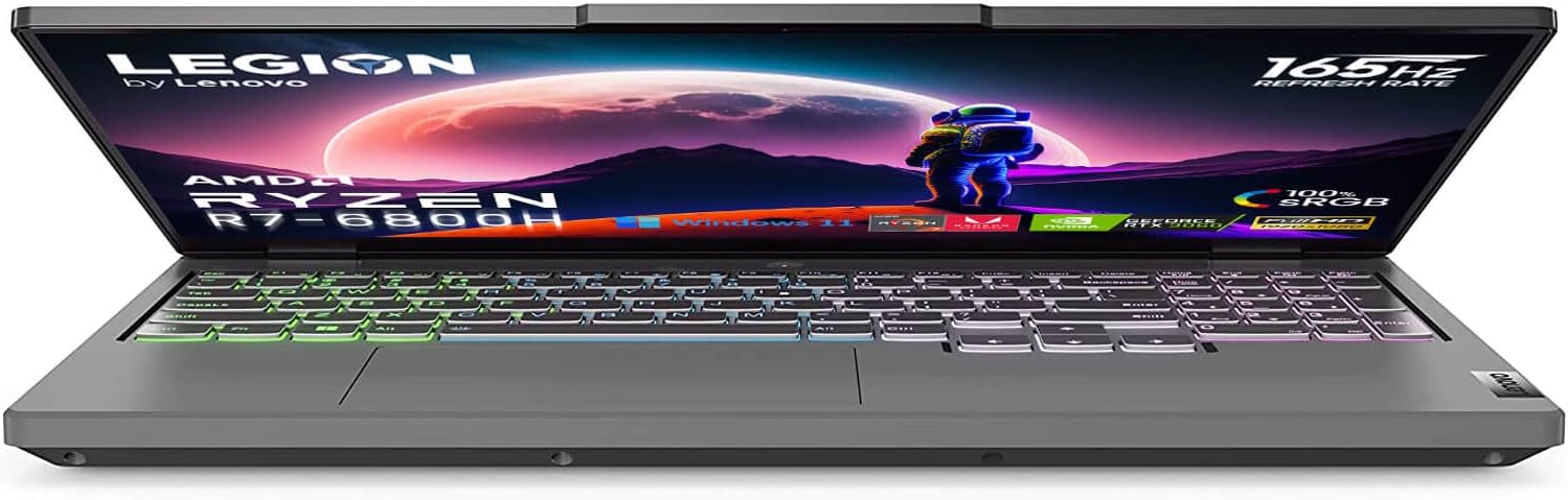 Lenovo Legion 5 Gaming Laptop - AMD Ryzen 7 CPU, 16GB RAM, 2TB SSD - Windows 11 Home OS, Backlit Keyboard 0196379253434