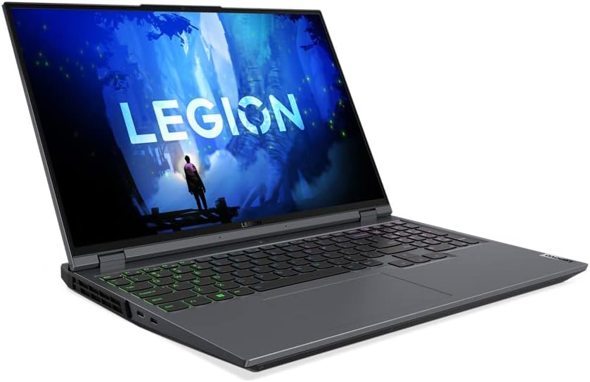 Lenovo Legion 5 Pro 16IAH7H Gaming Laptop - 16 WQXGA 165Hz, Intel Core i9-12900H 32GB RAM, 2TB SSD, NVIDIA GeForce RTX 3070Ti 8GB (DOS): A powerful gaming laptop with Intel Core i9, 32GB RAM, and NVIDIA GeForce RTX 3070Ti for immersive gaming experiences. 0196801268784