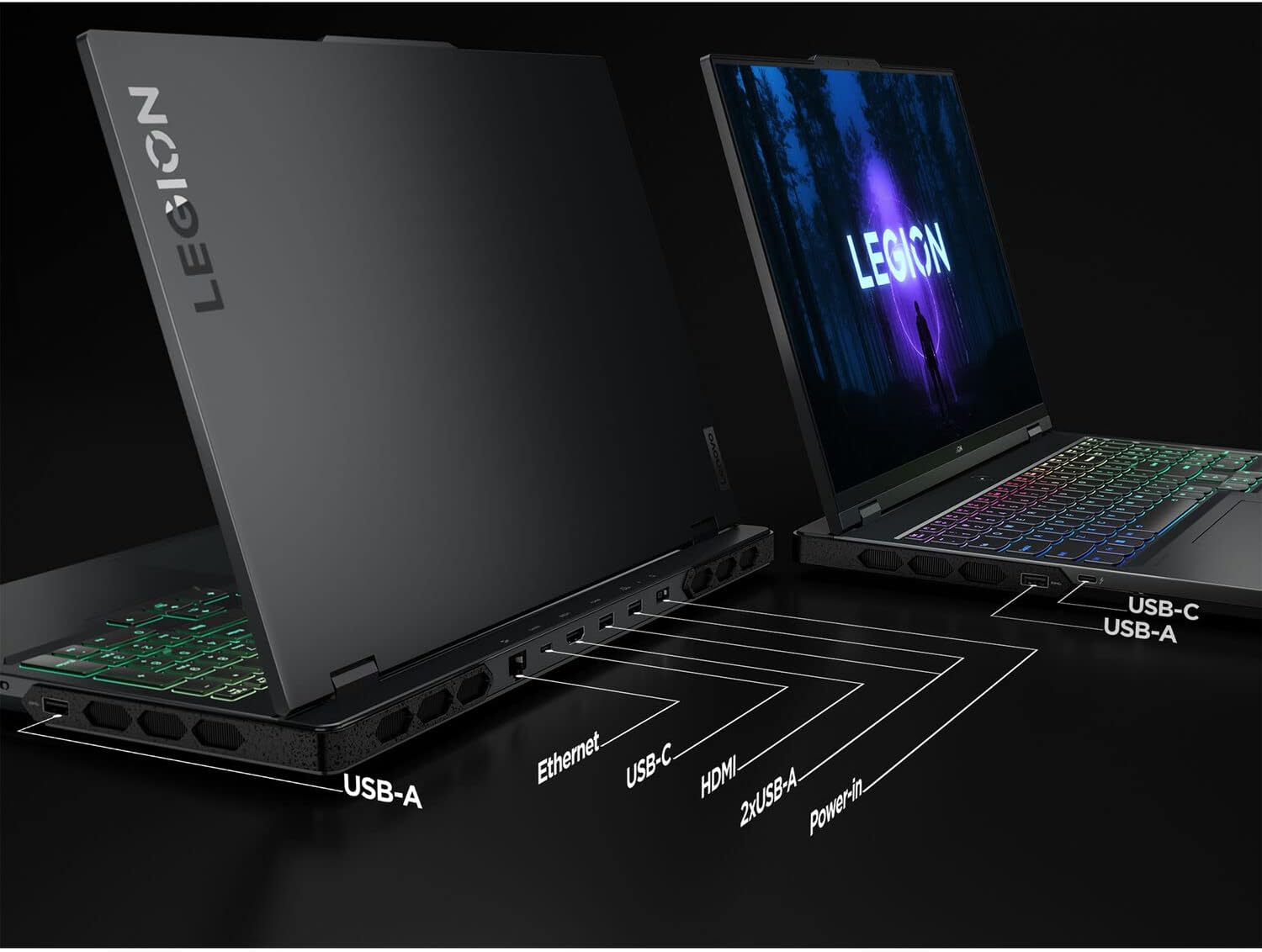 Lenovo Legion Pro 7 16IRX8H Gaming Laptop - Core i9-13900, 32GB RAM, 1TB SSD, RTX 4080 0196803459005