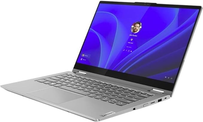 SKU: 0196801559417, Barcode: 196801559417 - Lenovo ThinkBook 14s Yoga G2 IAP 21DM003NUS Touchscreen Notebook 14-inch Core i7-1255U 16GB RAM 512GB SSD Intel Iris Xe: A sleek Lenovo laptop with Core i7 processor and 16GB RAM for multitasking efficiency.