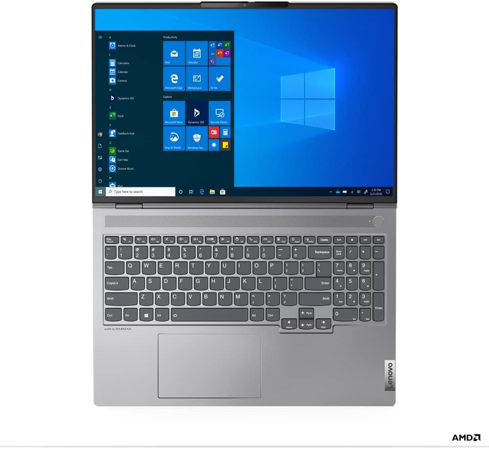 Lenovo ThinkBook 16p G2 16 - inch Ryzen 7 5800H 16GB RAM 512GB SSD NVIDIA GeForce RTX 3060 - 196118264110 - 512GB SSD - 16 - inch - NVIDIA GeForce RTX 3060 0196118264110