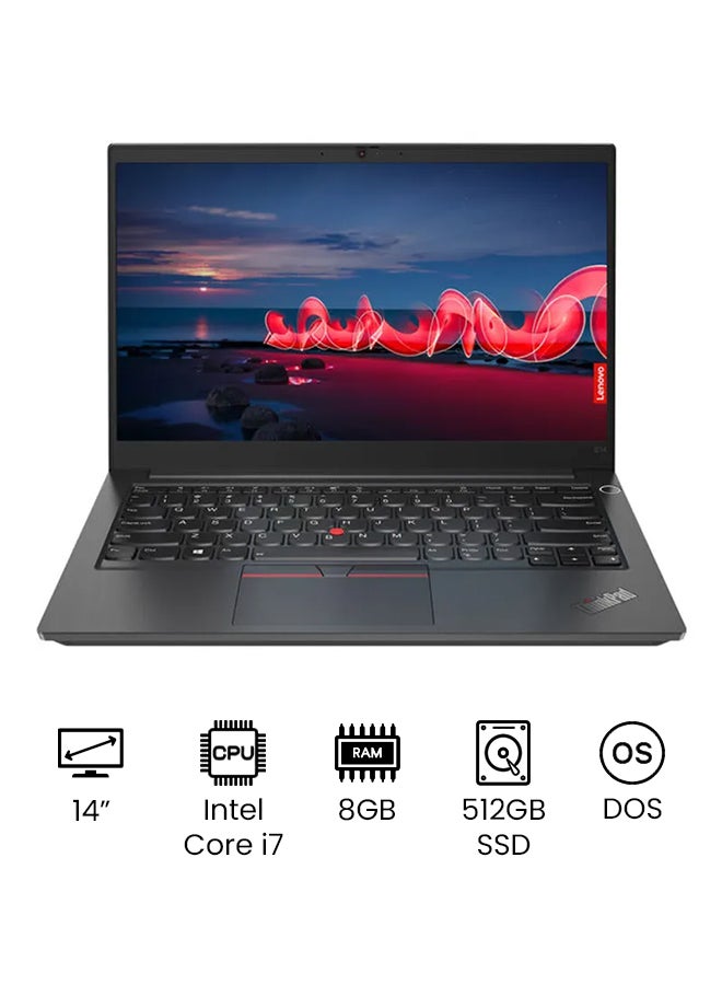 Lenovo ThinkPad E14 Gen 2 20TA000MAD Laptop 14 - inch Core i7 8GB RAM 512GB SSD Intel Iris Xe - 512GB SSD - 14 - inch - Intel Iris Xe