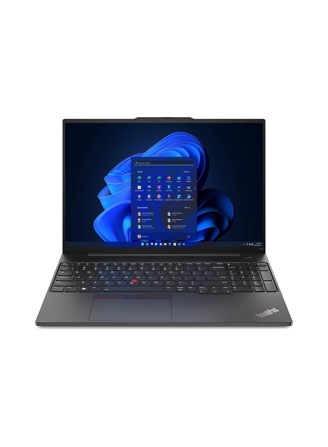 Lenovo ThinkPad E16 Business Laptop 16 - inch Core i5 - 1335U 16GB RAM 512GB SSD Intel Iris Xe - 512GB SSD - 16 - inch - Intel Iris Xe