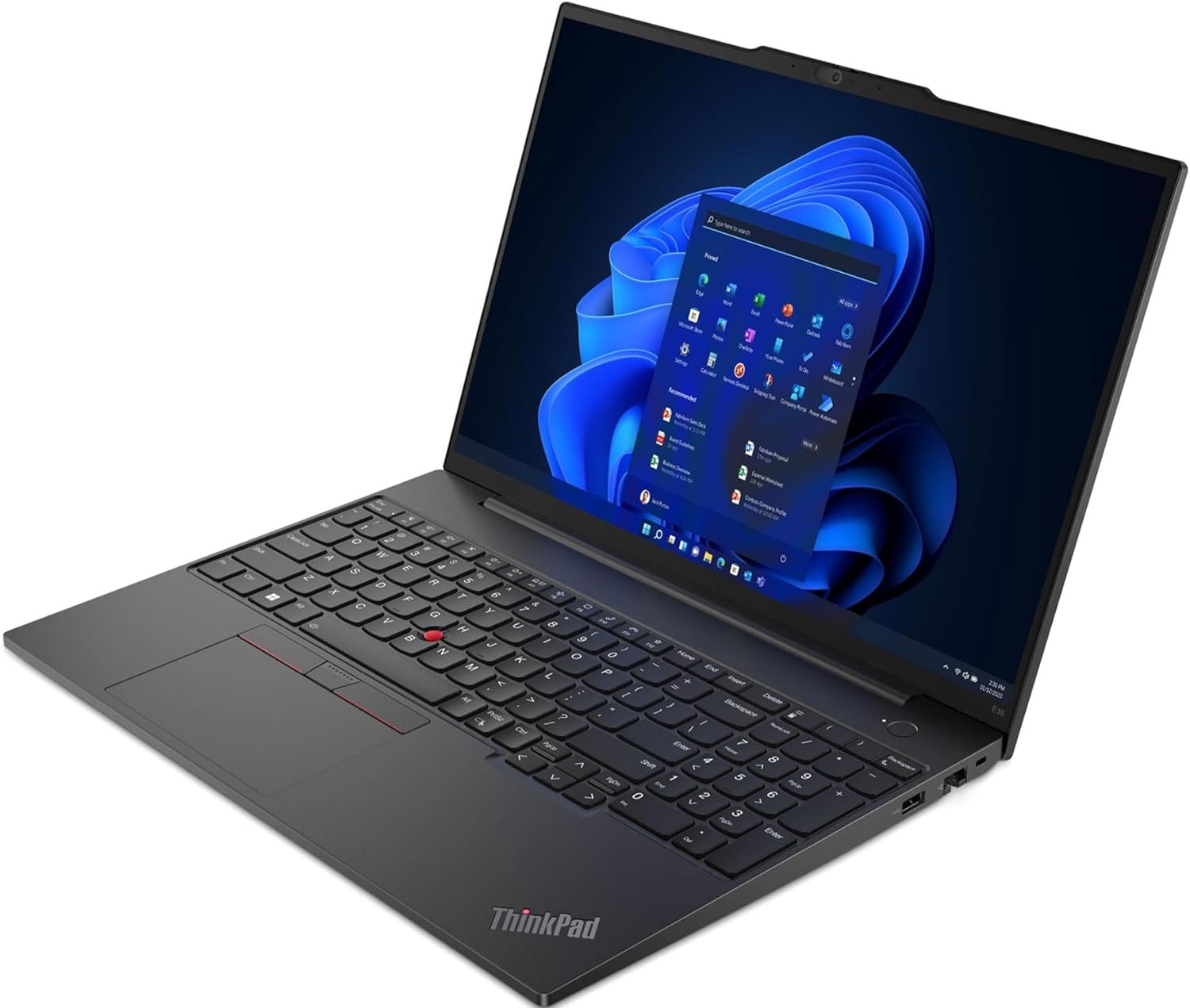 Lenovo ThinkPad E16 Gen 1 - 16 Business Laptop, Core i5, 16GB RAM, 512GB SSD, Windows 11 Pro 8010802253728