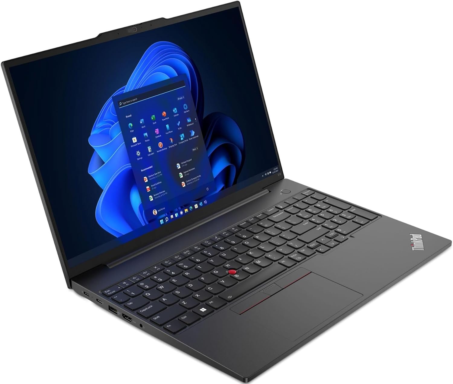 LENOVO ThinkPad E16 Gen 1 Business Laptop - Ice, 16 Screen, Core i5, 16GB RAM, 512GB SSD 8010802253728