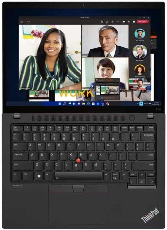 Lenovo ThinkPad P14s Gen 4 Laptop - Core i7, 16GB RAM, 512GB SSD, Red Color, Windows 11 Pro 0197528023816