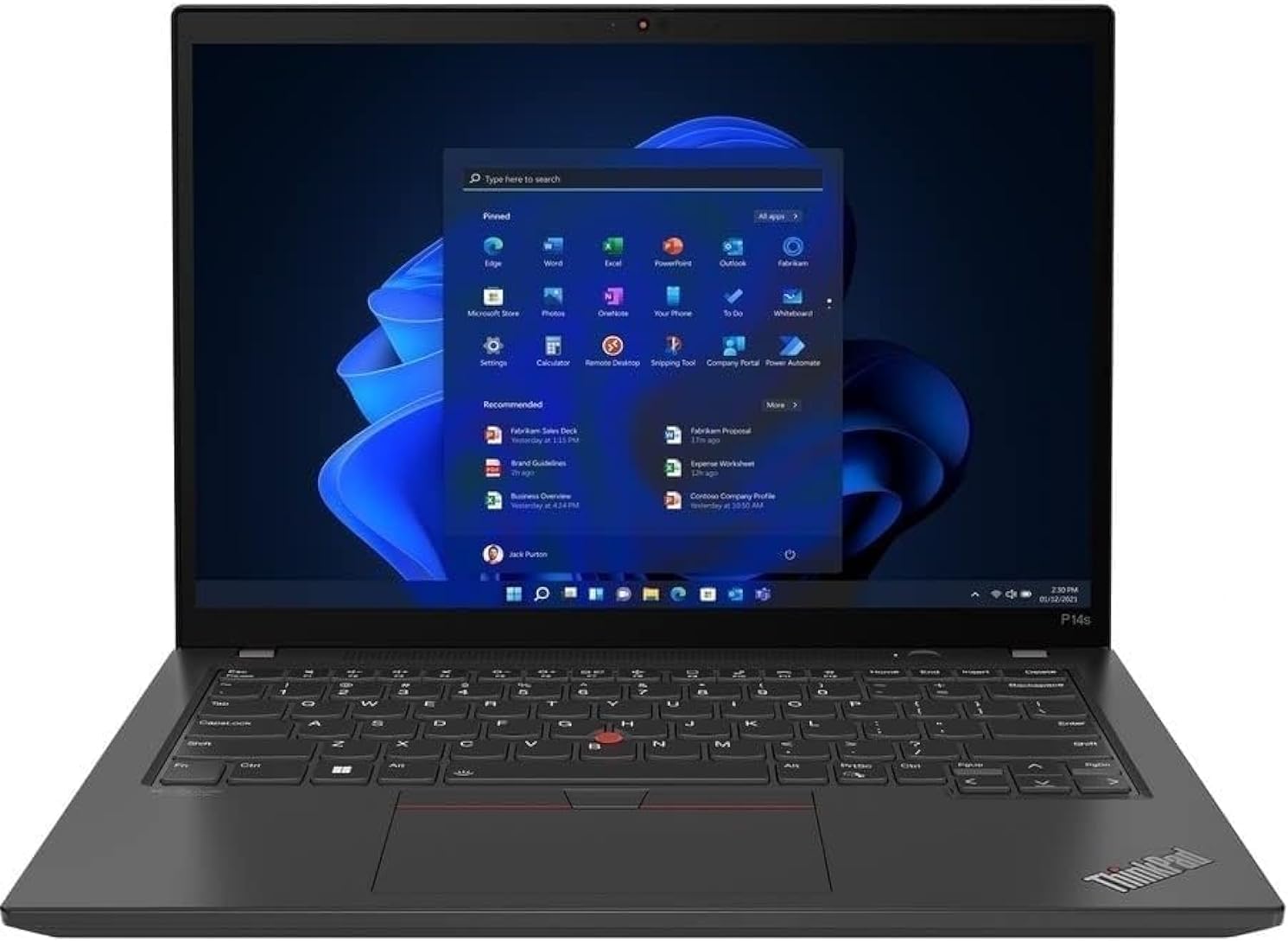 SKU: 0196804636696, Barcode: 196804636696 - Lenovo ThinkPad P14s Gen 4 Mobile Workstation Laptop 14-inch Core i7-1360P 32GB RAM 2TB SSD NVIDIA GeForce RTX A500