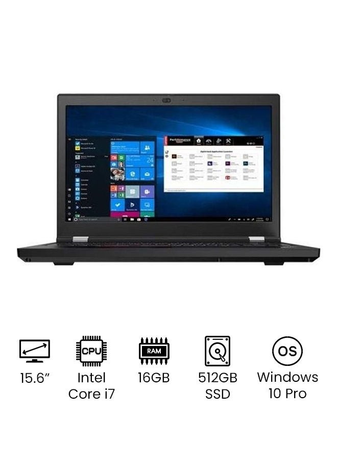 Lenovo ThinkPad P15 Laptop 15.6 - inch Core i7 16GB RAM 512GB SSD Intel UHD Graphics - 512GB SSD - 15.6 - inch - Intel UHD Graphics