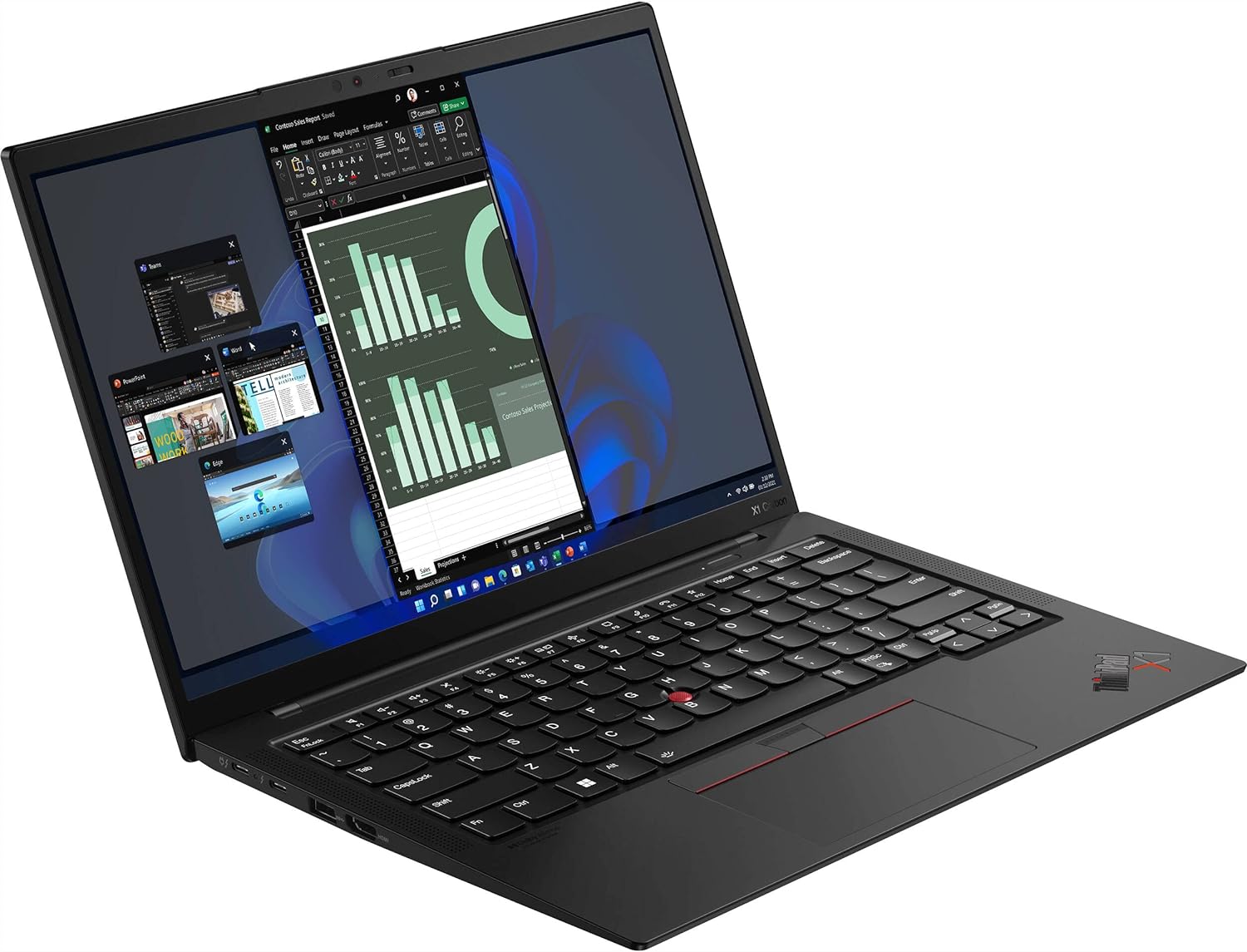 Sleek Lenovo ThinkPad X1 Carbon Gen 10 Laptop with Core i7 Processor and 32GB RAM 0196379811245