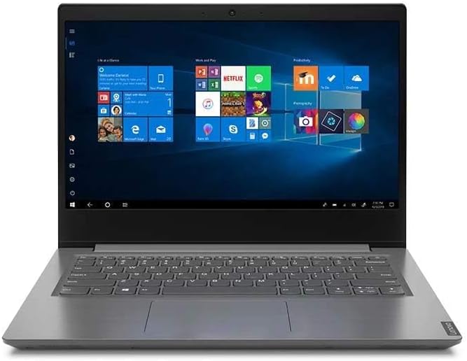 Sleek Lenovo V14-IIL 14 Laptop - Core i5, 8GB RAM, 256GB SSD - Windows 10 Pro 0194632738339