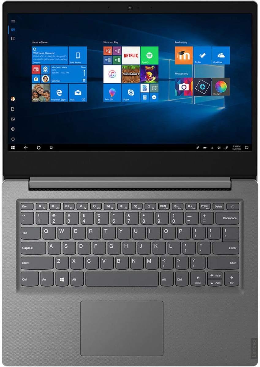 Lenovo V14-IIL 82C401JHUS 14 Laptop, 8GB RAM, 256GB SSD, Windows 10 Pro, Gray 0195477241084