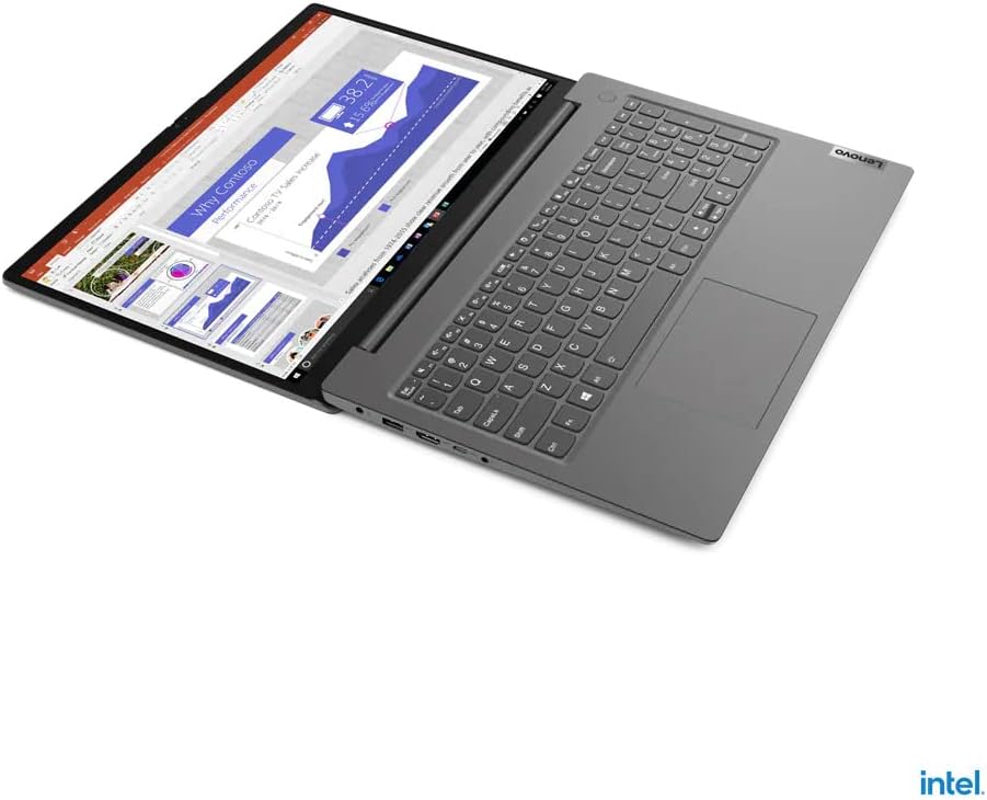 Lenovo V15 G2 Laptop with Core i3 CPU, 15.6 Screen, 4GB RAM, 256GB SSD, Windows 10 - Black 0196378502212