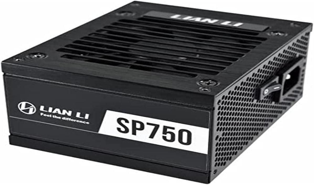 Lian Li 750W SFX PSU - Black, SP750, 80+ Gold Power Supply - Compact and efficient. 4718466009968